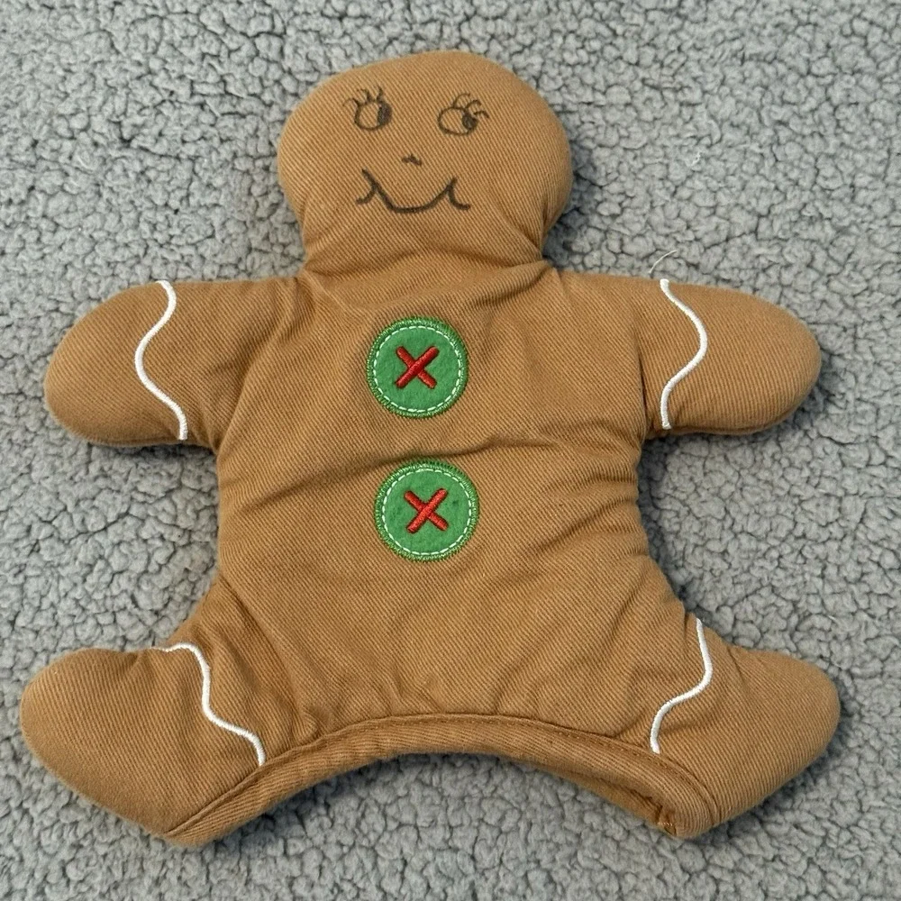 Williams Sonoma Gingerbread Man Oven Mitt‎ (1) Festive Holidays Christmas